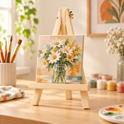 Natural Wood Tabletop Easel